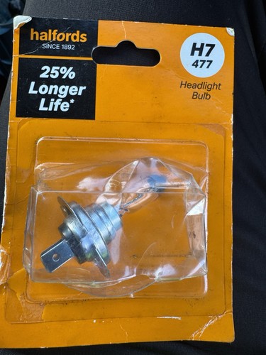 Halfords car headlight bulb - halfords,