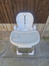 Red Kite Feed Me Lolo Luxury Kids Highchair Adjustable Six Height High-Low Grey