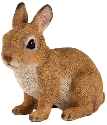 Sitting rabbit ornament home - sitting,