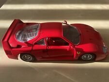 Jenson Button Signed Ferrari F40 model car with photos, 11-13 July 2002 Goodwood