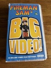 Fireman Sam’s Big Video! VHS Video Tape Kids 1999 PAL Fireman Sam