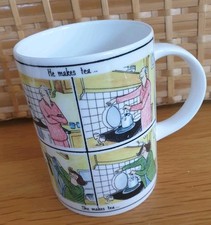 Vintage Hudson & Middleton fine bone china Annie Tempest comedy mug He makes...