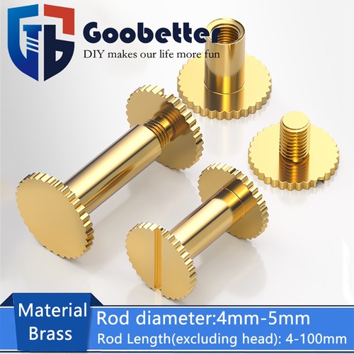 Chicago screws brass - m4, m5
