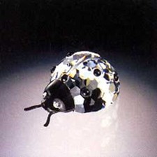 Swarovski Crystal "LADYBUG/LADYBIRD" Mint Condition-Original Box & Cert.