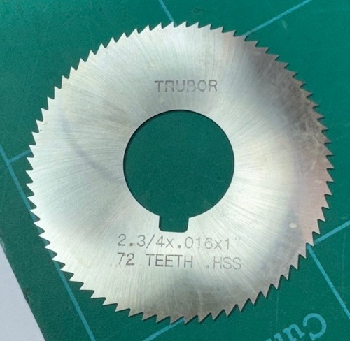 Trubor hss slitting slotting - hss,