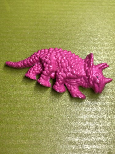 Hot pink retro triceratops - pink,