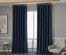 100% Blackout Curtains Pair