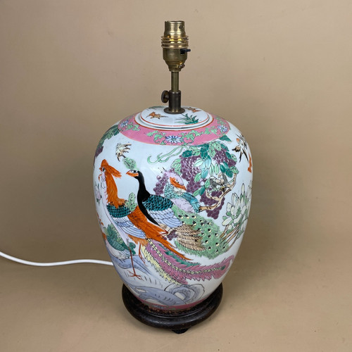 Oriental ceramic lamp light - lamp,