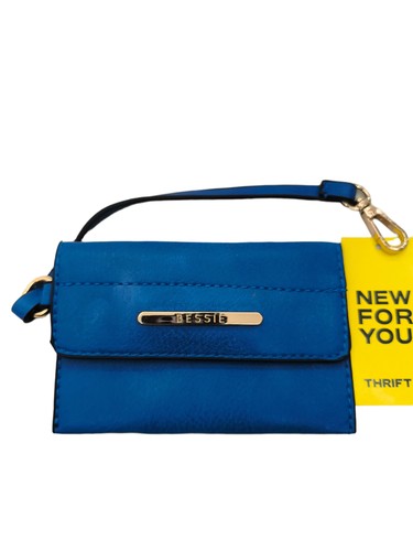 Bessie women purse blue - blue, 100%