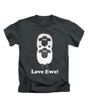 Love Ewe Adults T-Shirt Funny