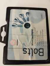 GM Vauxhall Alloy Wheel Locking Nuts & Key  Astra G H Corsa C D Zafira B Vectra 