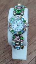 Ladies Suzi B Watch With Stunning Bangle Strap New Battery Fitted... VGC