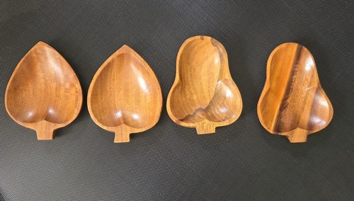 Set vtg mcm - tiki, wood