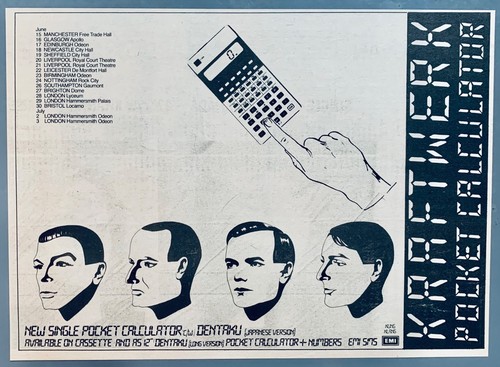 Kraftwerk 1981 original - 1981, print