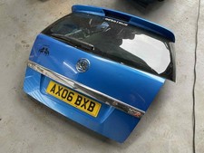 Complete bootlid tailgate w/ spoiler Vauxhall Zafira B VXR arden blue genuine