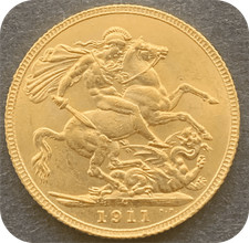 1911 Canada Gold Sovereign
