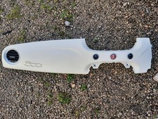 2007 - 2015 FIAT 500 WHITE DASHBOARD PANEL STEERING HAZARD FOG BUTTONS 51803294