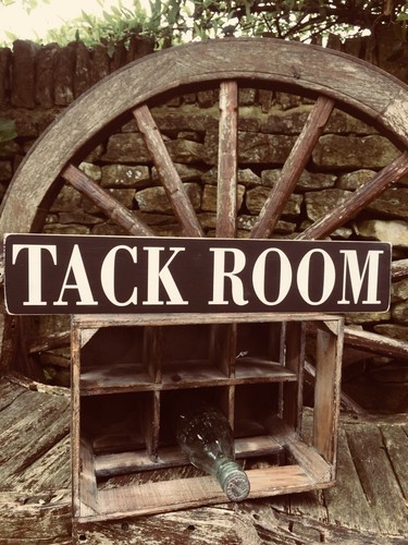 Tack room sign old horses - room,