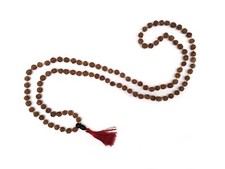 Rudraksha Knotted Mala Bead