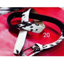 Black & White Cowhide Hair-On