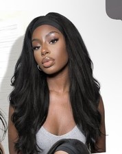 Yaki Curly Headband Wig