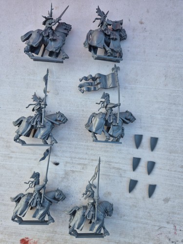 Bretonnian knights the - 6x,