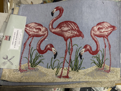 Set tapestry place mats - 4,