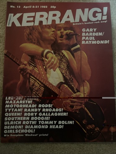 Kerrang issue april - kerrang!, 13