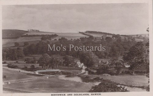 Scotland postcard borthwick - scotland,