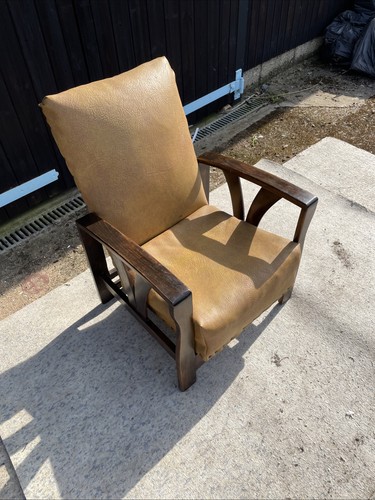 Art deco reclining lounge - deco,