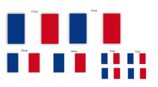 1 Set France Flag Sticker Flag
