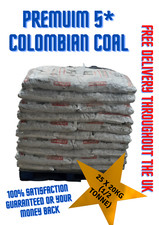 Coal Household COLOMBIAN COAL 1 Tonne/50x20kg Bags 5* Premium