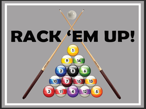 Rack them up - them,