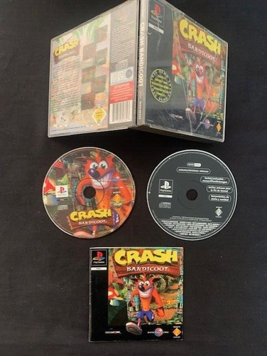 Crash bandicoot with demo disc - demo,