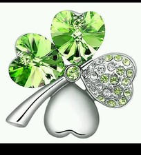 Beautiful green crystal four - green,