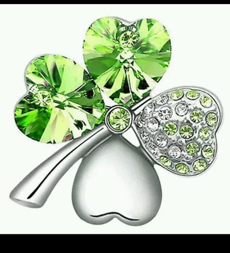 Beautiful green crystal - crystal, four