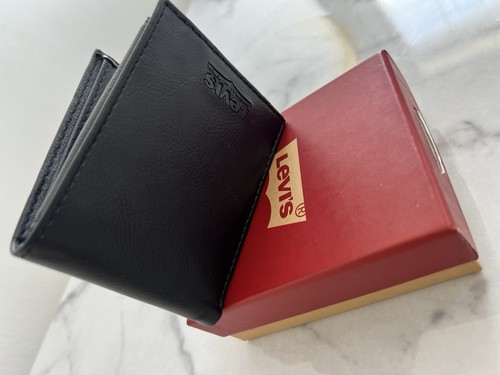 Men leather levi wallet - men's,