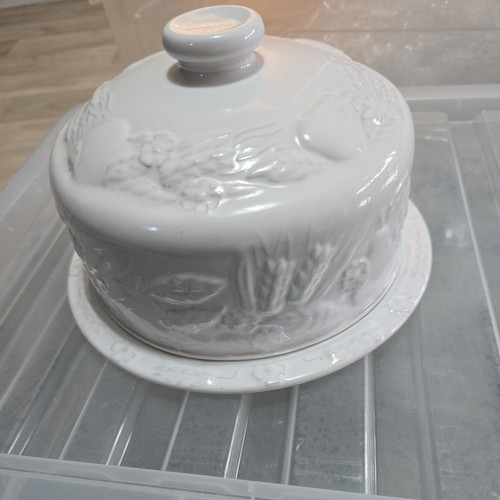 White embossed harvest - xl,
