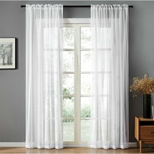Voile Curtains Pair (2 Panels)