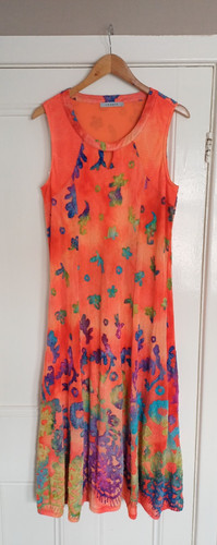 Chesca dress womens orange - chesca,