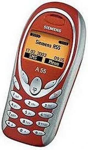 Siemens a55 red - -,