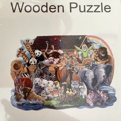 Wooden noah ark - wooden, puzzle