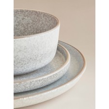 Marble effect dinner set - marble,