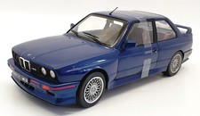 Solido 1/18 Scale Diecast S1801509 - 1990 BMW E30 M3 - Mauritius Blue
