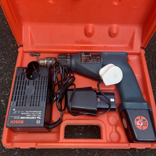 Bosch gsr drill with - ve, 2