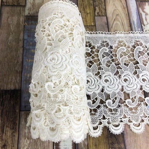 Lace trim meter roll - lace,