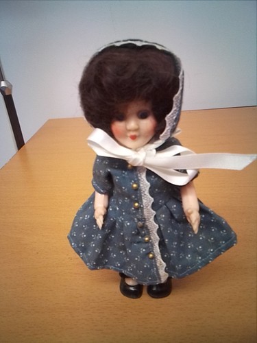Vintage rosebud doll - rosebud, 6.5"