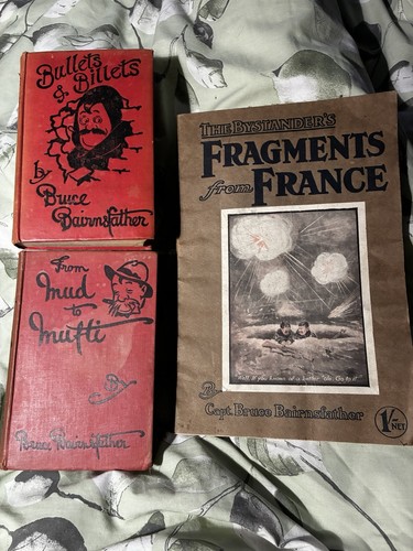 Ww1 bruce bainsfather books - bruce,