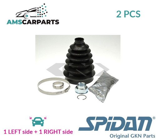 Joint boot kit pair - cv, front