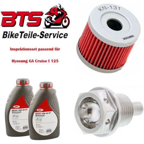 Set oil filter - 2l, drain